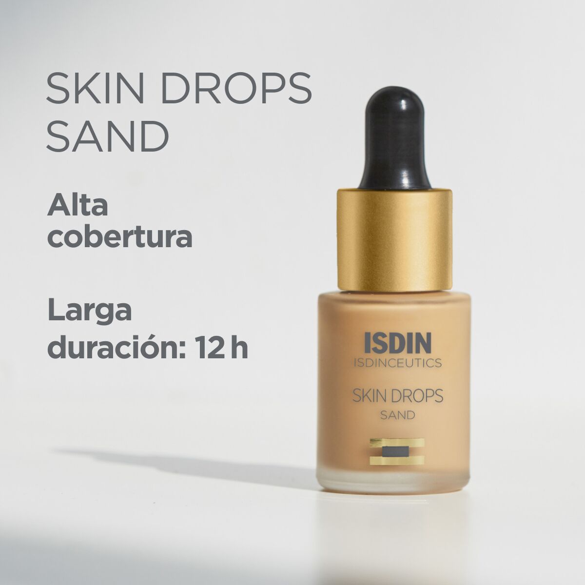 Isdin Isdinceutics maquillaje liquido skin drop color arena 15ml. – Derma  Express MX