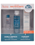 Avene Kit Cleanance Matificante 400ml  + Cleanance Gel 100ml  + Cleanance Agua Micelar 100ml.