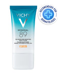 Vichy Mineral 89 crema uv spf50+, hidratacion y antixidante 50ml.