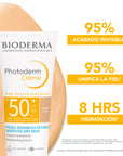 Bioderma Photoderm Crema FPS50+ Tono Claro, Protección solar facial, 40ml