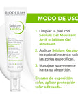 Bioderma Sébium Kerato+, Gel crema anti-imperfecciones 30ml.