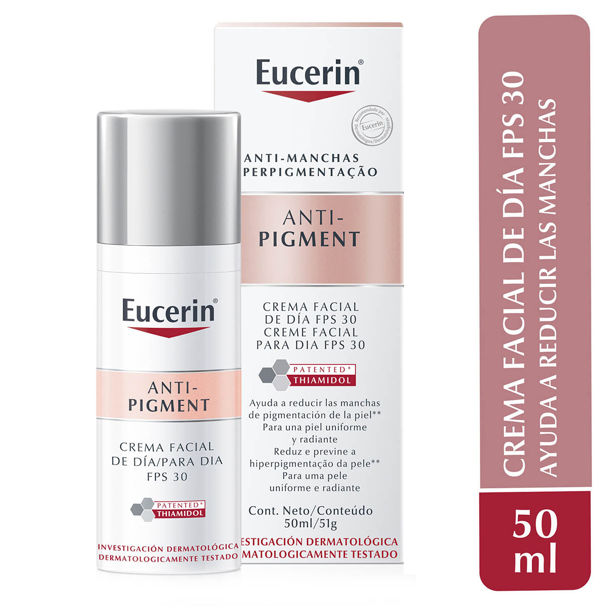 EucerinAnti-pigmentcremafacialdedíaanti-hiperpigmentaciónFPS3050ml.