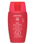 Apivita Bee Sun Safe Fluido Invisible Toque Seco SPF50 50ml.