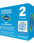 Cetaphil 2 Pack barra dermolimpiadora para piel sensible 127gr c/u.