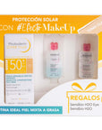 Bioderma Kit Photoderm Cover Touch Mineral Tono Claro FPS50+ 40gr + Sensibio H2O Eye + Sensibio H2O.