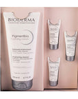 Bioderma Kit-pigmentbio foaming crema 200ml + Pigmentbio sensitive 8ml + Pigmentbio daily care 5ml + Pigmentbio night renewer 5ml.