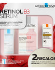 La Roche Posay Kit Retinol B3 Serum 30ml + Agua Micelar Ultra 50ml + Anthelio Age Correct FPS50+.