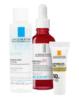 La Roche Posay Kit Retinol B3 Serum 30ml + Agua Micelar Ultra 50ml + Anthelio Age Correct FPS50+.