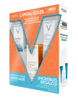 Vichy kit Capital Soleil UV-AGE de 40ml + Mineral 89 Booster de 4ml +Mineral 89 Probiotic Fractions de 5ml. protector solar