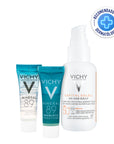 Vichy kit Capital Soleil UV-AGE de 40ml + Mineral 89 Booster de 4ml +Mineral 89 Probiotic Fractions de 5ml. protector solar