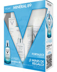 Vichy kit Minéral 89 50ml + Mini Crema Mineral 89 10ml + Agua Termal Mineralizante de Vichy 50ml xmas 2023