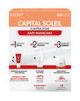 Kit-Capital Soleil UV Mune age daily SPF50+ 40ml + Liftactiv crema retinol 15ml +Liftactiv serum B3 5ml.