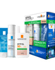 Kit-Anthelios UV Mune 400 c/c 50+ 50ml + Thermal spring water 50ml +Effaclar gel moussant 50ml.