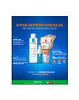 Kit-Anthelios gel crema toque seco 50+ c/c 50ml + Effaclar agua micelar 50ml + Hyalu B5 serum 10ml.