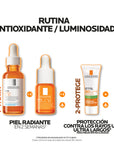 Kit-Pure Vitamin C10 Serum 30ml + Pure Vitamin C10 Serum 10ml + Anthelios UVMUNE 400 3ml.