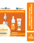 Kit-Pure Vitamin C10 Serum 30ml + Pure Vitamin C10 Serum 10ml + Anthelios UVMUNE 400 3ml.