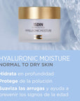 Isdin Isdinceutics Hyaluronic Moisture, hidratante piel normal a seca 50gr.